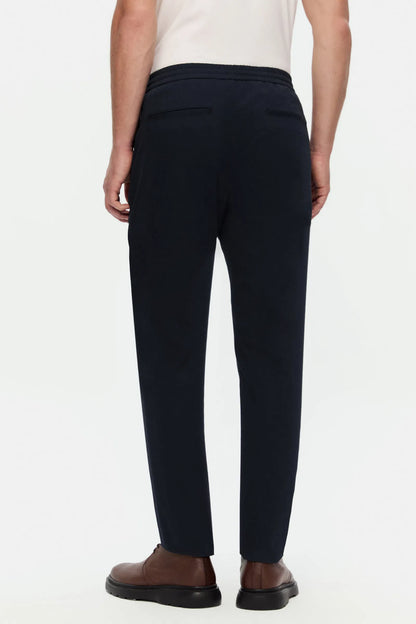 Damat Comfort Fit Lacivert Düz Jogger Pantolon