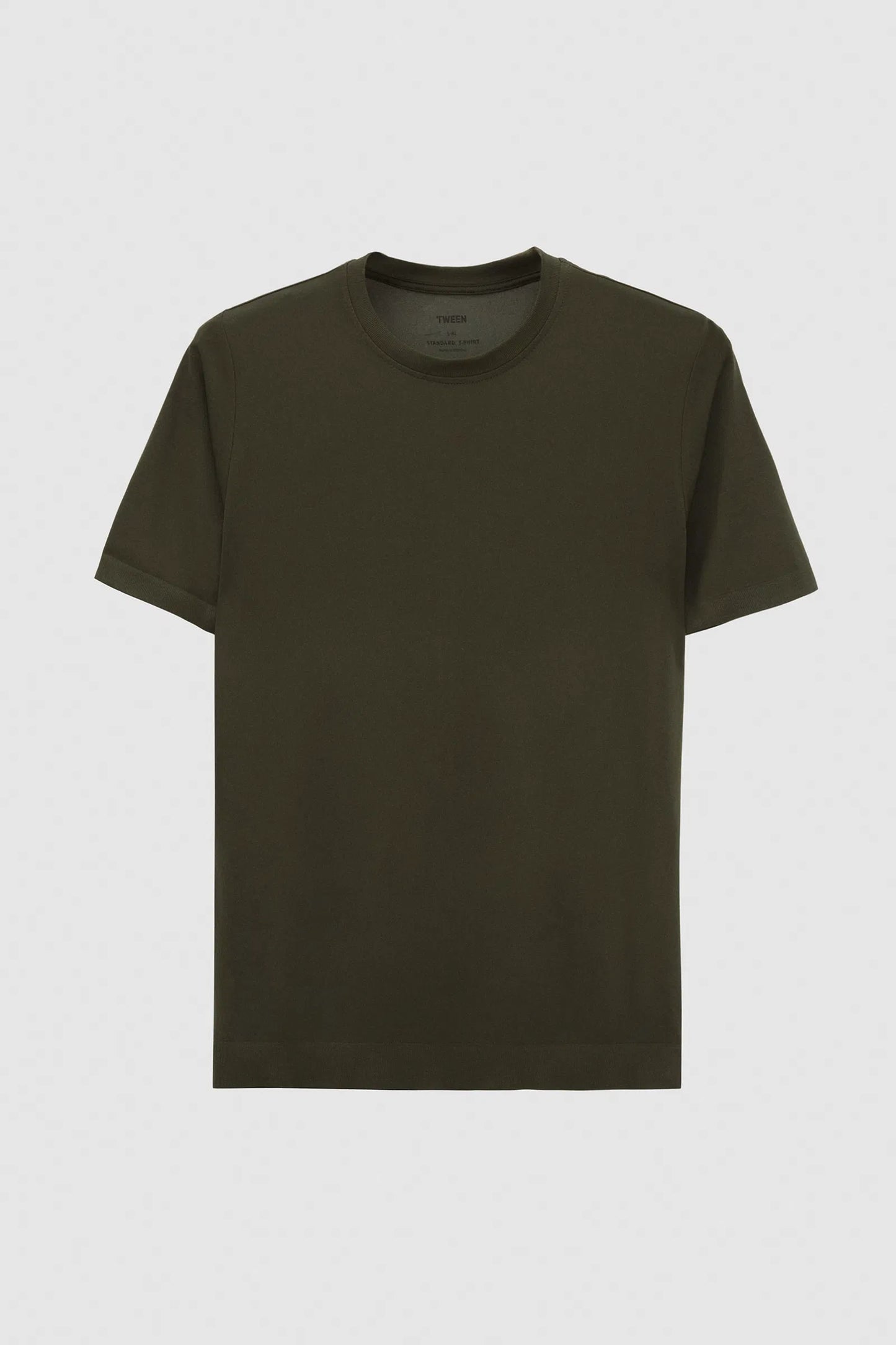 Tween Slim Fit Haki T-shirt