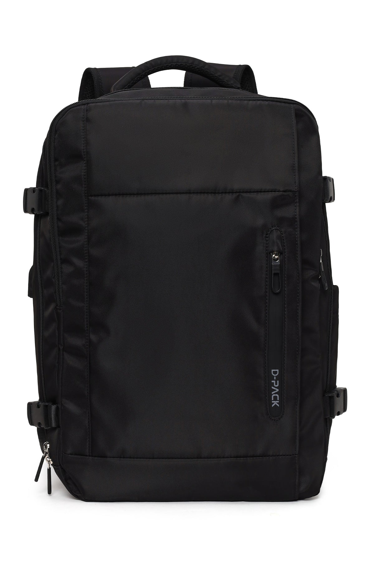 D-pack Erkek Siyah Kumaş Sırt Çantası