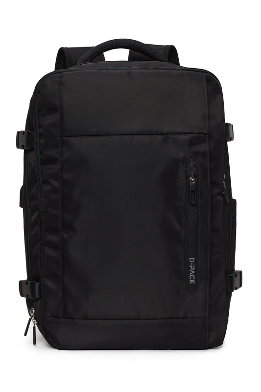 D-pack Erkek Siyah Kumaş Sırt Çantası