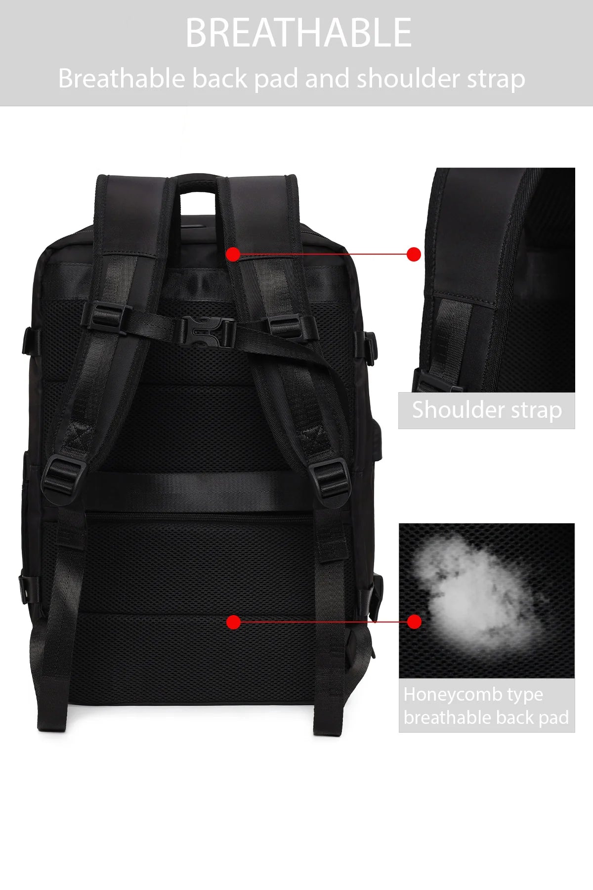 D-pack Erkek Siyah Kumaş Sırt Çantası