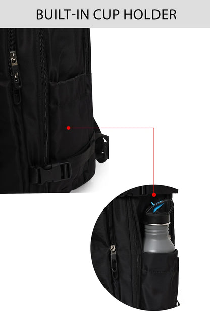 D-pack Erkek Siyah Kumaş Sırt Çantası
