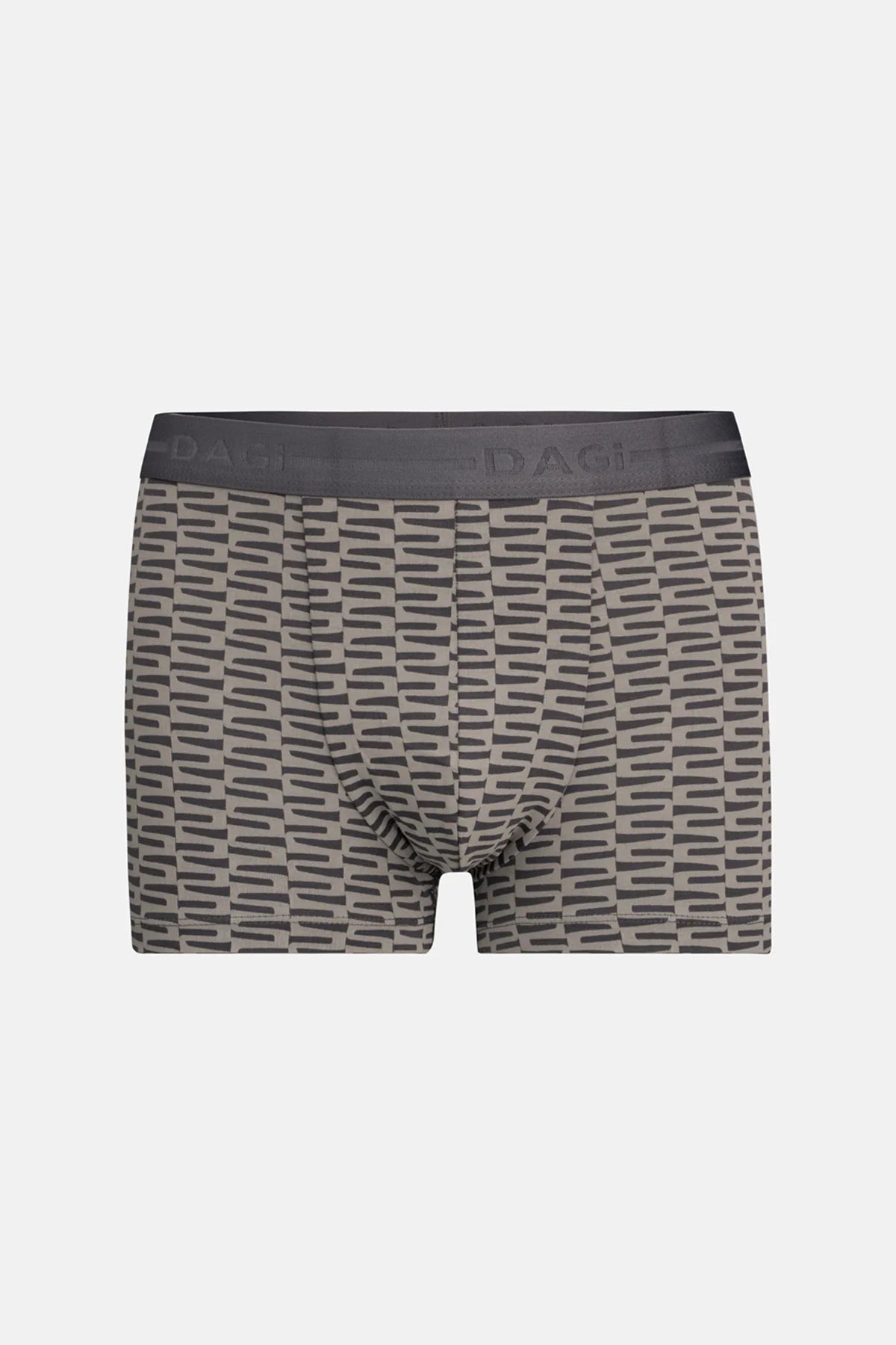 Antrasıt 5210 Desenli Pamuk Boxer