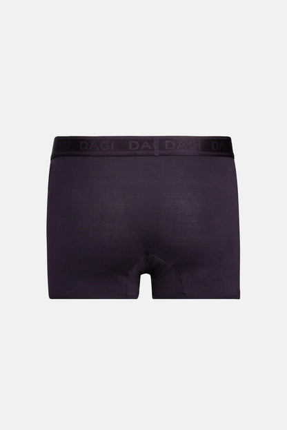 Koyu Mor 4210 Desenli Micro Modal Boxer