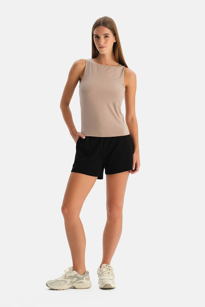 Halter Yaka Basic Modal Atlet