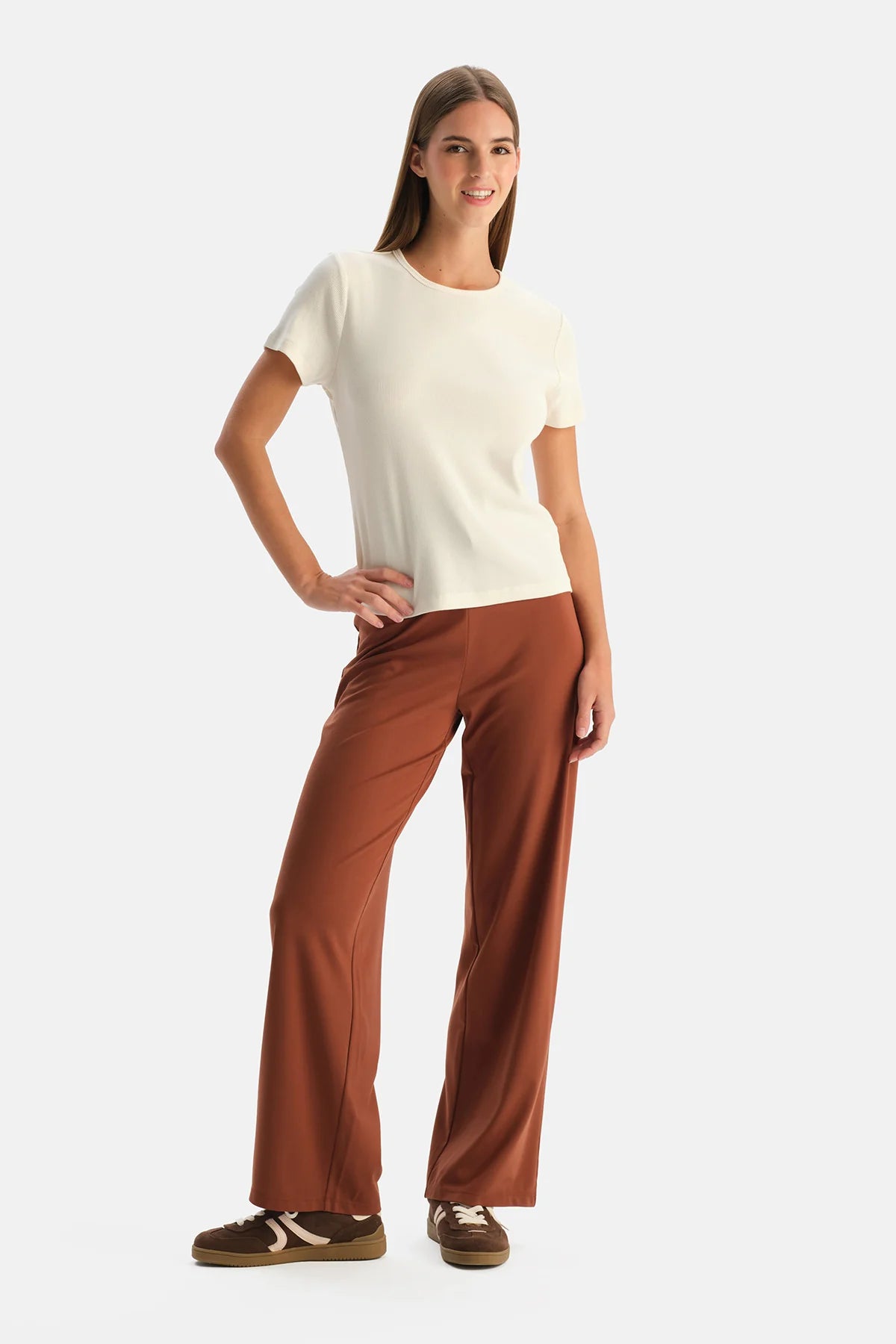 Rib Modal Basic Tişört