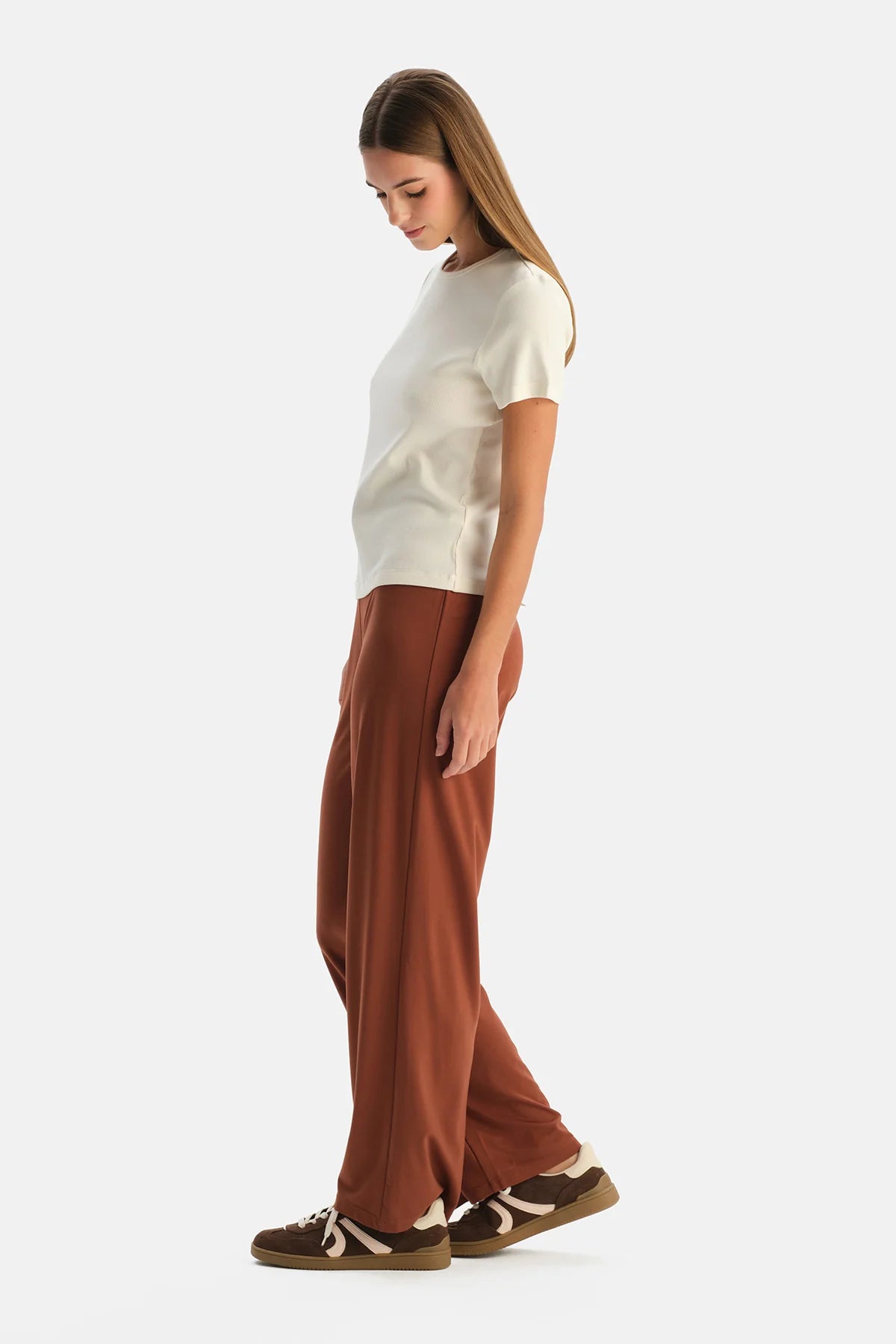 Rib Modal Basic Tişört