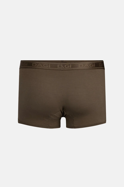 Gri-haki 4210 Desenli Micro Modal Boxer