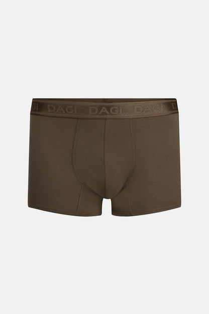 Gri-haki 4210 Desenli Micro Modal Boxer