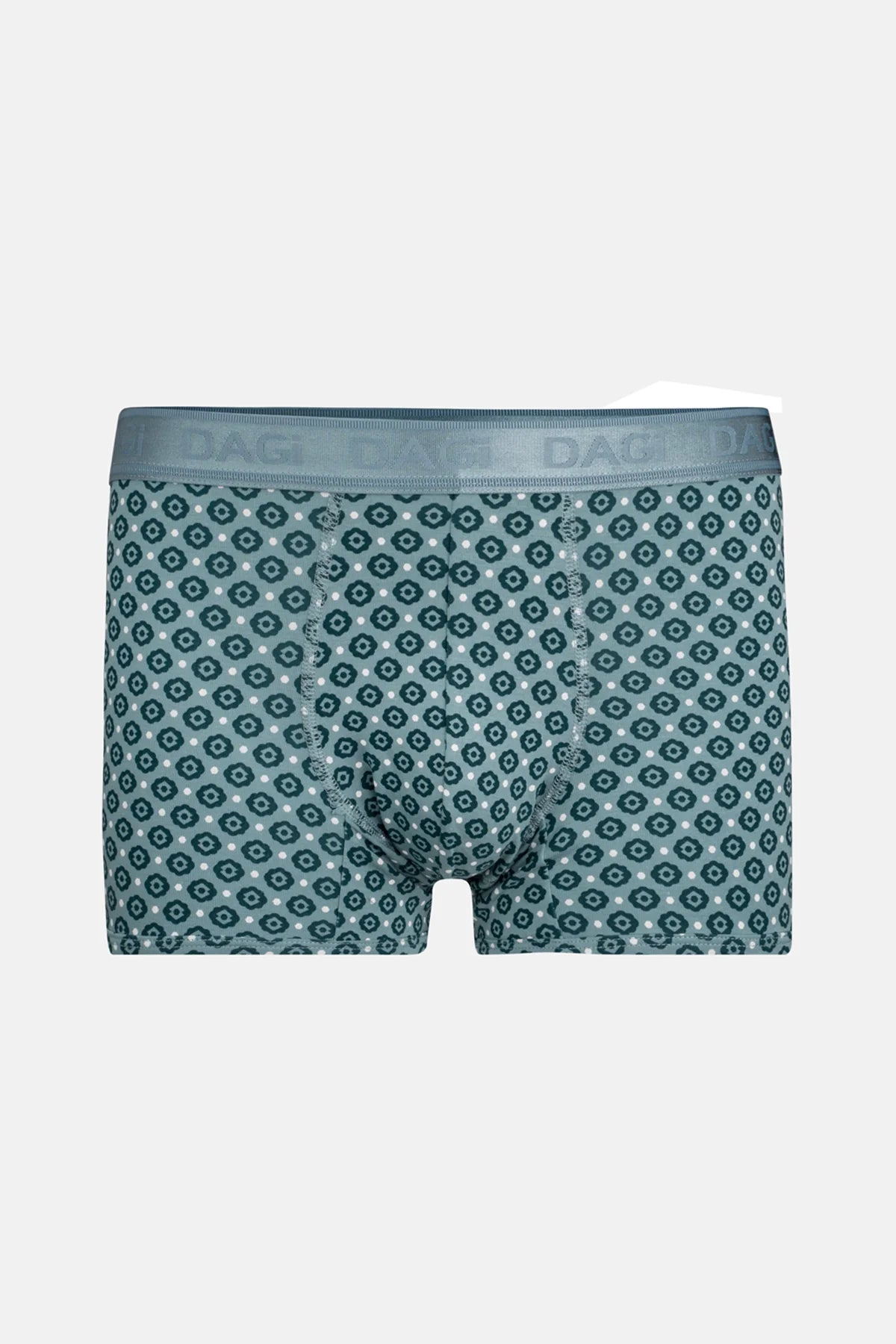 Su Yeşili 4210 Desenli Micro Modal Boxer