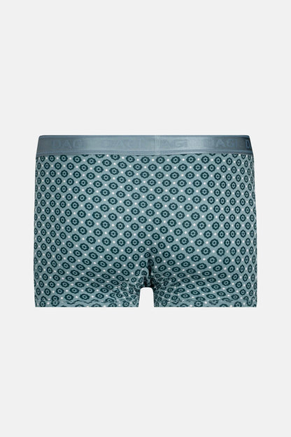 Su Yeşili 4210 Desenli Micro Modal Boxer
