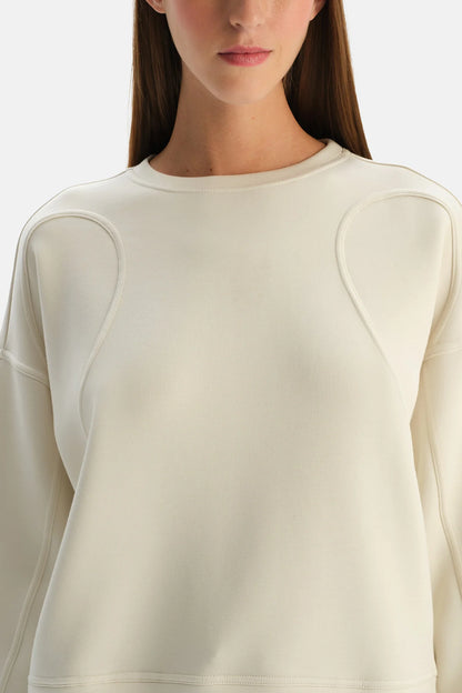 Dikiş Detayli Sweatshirt