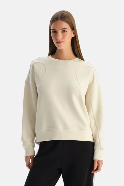 Dikiş Detayli Sweatshirt