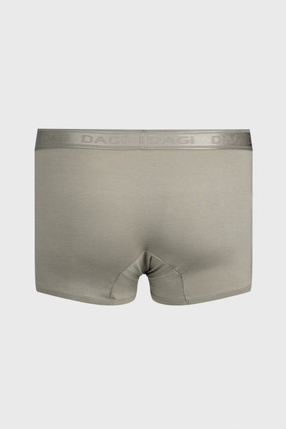 Haki-koyu Gri 4210 3'lü Desenli Micro Modal Boxer