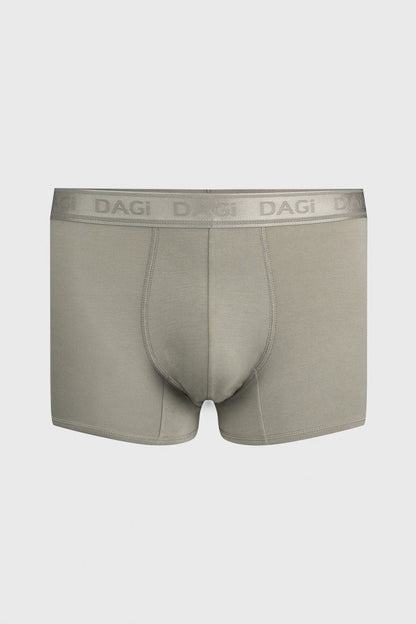 Haki-koyu Gri 4210 3'lü Desenli Micro Modal Boxer