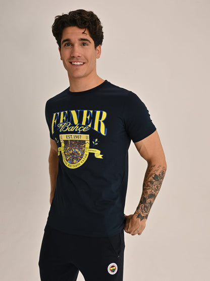 Fenerbahçe Lacivert Tribün Mazinde Bir Tarih Yatar Erkek Tshirt