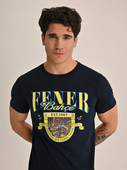 Fenerbahçe Lacivert Tribün Mazinde Bir Tarih Yatar Erkek Tshirt