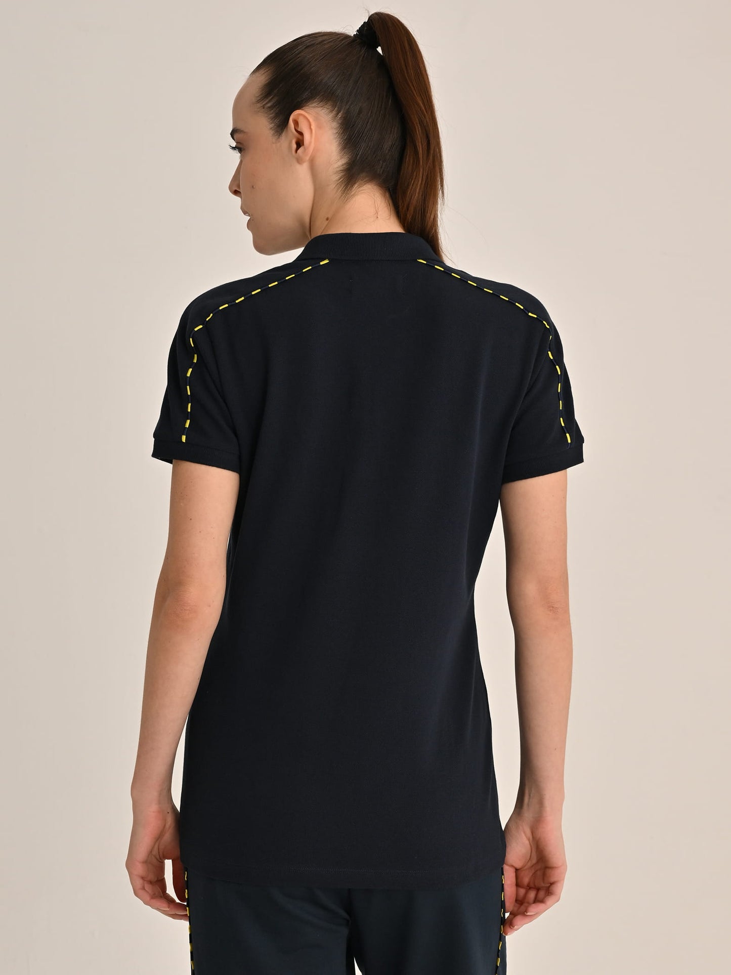 Fenerbahçe Lacivert Tribün Basic Kadın Polo Tshirt