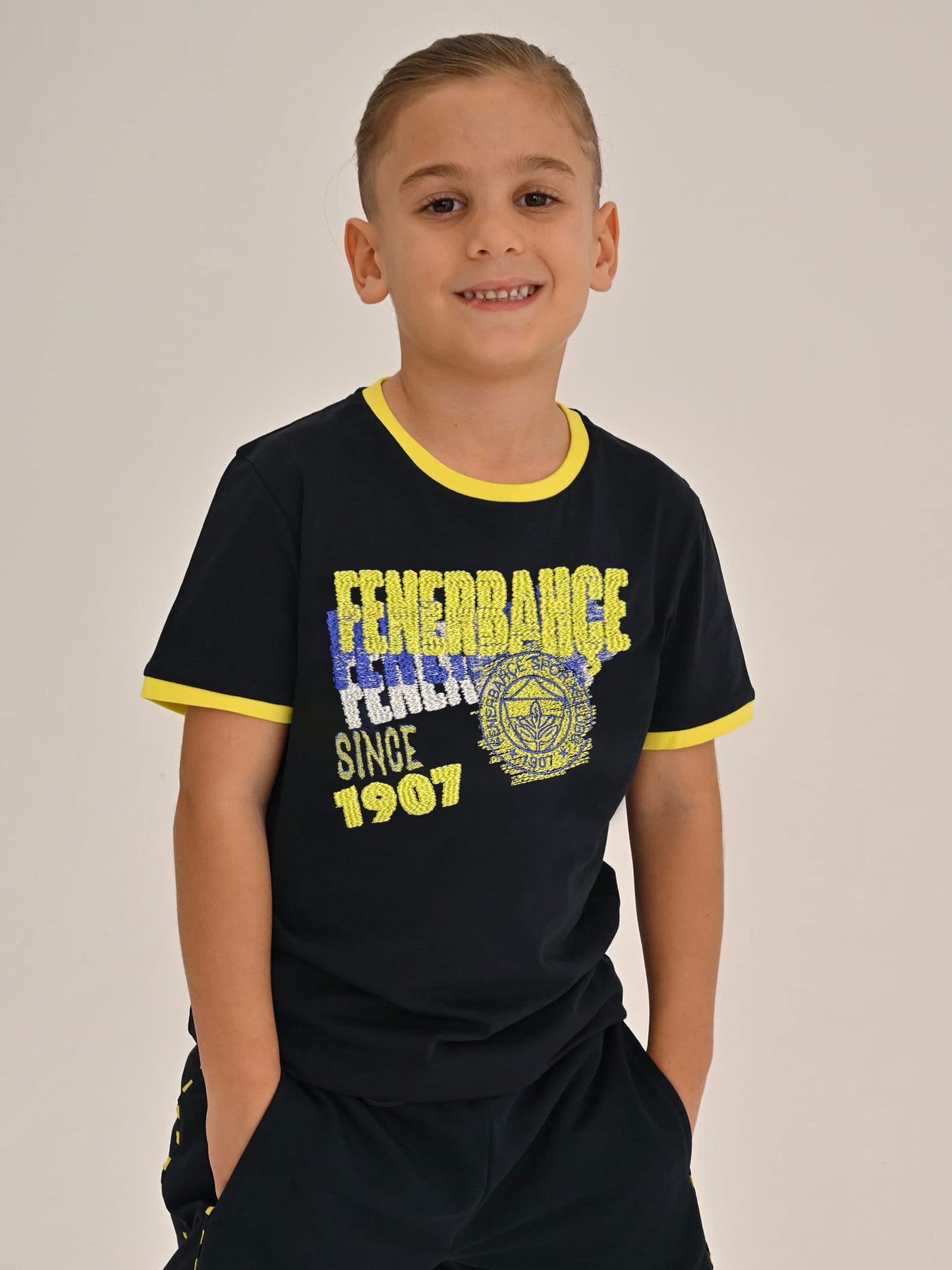 Fenerbahçe Lacivert Tribün 1907 Çocuk Tshirt