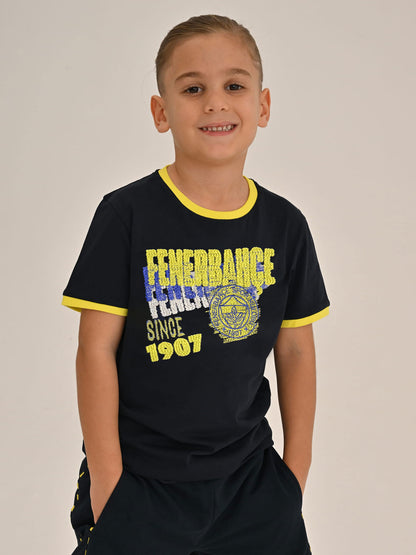 Fenerbahçe Lacivert Tribün 1907 Çocuk Tshirt