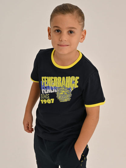 Fenerbahçe Lacivert Tribün 1907 Çocuk Tshirt