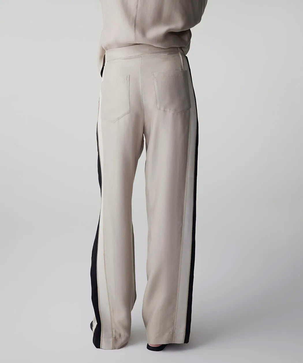Natürel Ayarlanabilir Bel Colorblock Pantolon Is1260003154003 | Ipekyol
