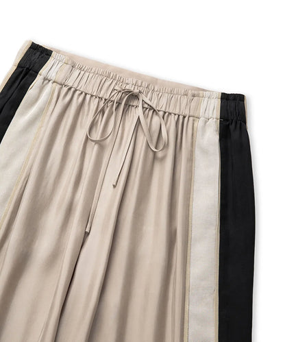 Natürel Ayarlanabilir Bel Colorblock Pantolon Is1260003154003 | Ipekyol