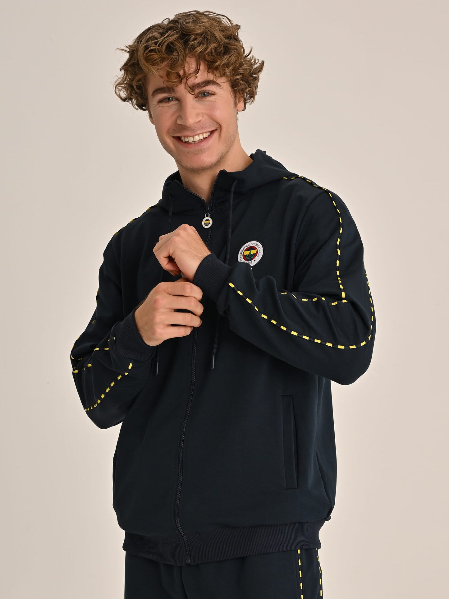 Fenerbahçe Lacivert Tribün Basic Erkek Sweatshirt