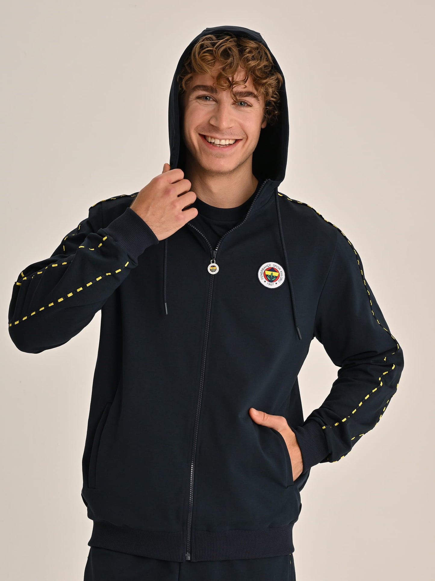 Fenerbahçe Lacivert Tribün Basic Erkek Sweatshirt