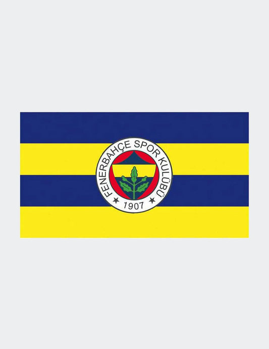 Sarı Lacivert 90x135 Fenerbahçe Logo Sallama Bayrak