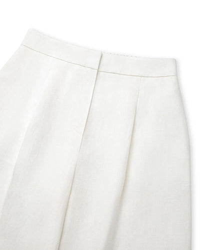 Beyaz Elastik Bel Wide Leg Pantolon Is1260003291002 | Ipekyol