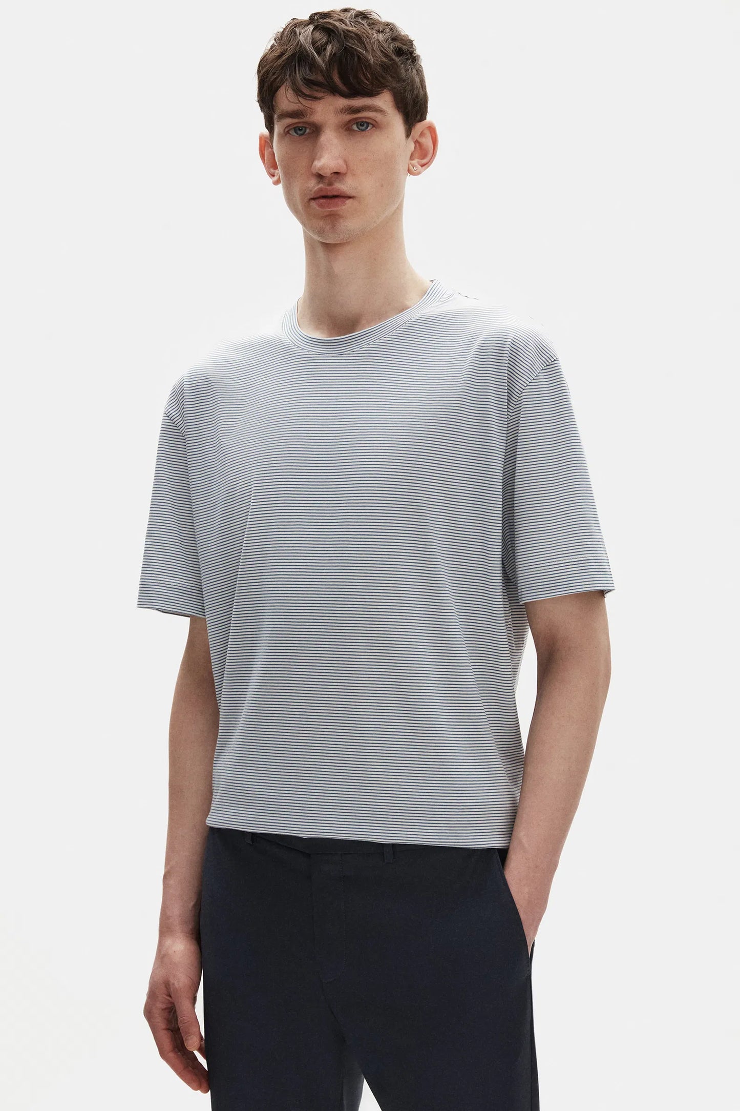 Tween Relaxed Fit Mavi %100 Pamuklu T-shirt