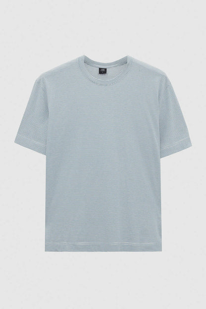 Tween Relaxed Fit Mavi %100 Pamuklu T-shirt