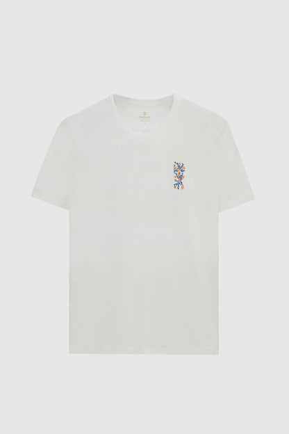 Damat Regular Fit Ekru %100 Pamuk Merserize T-shirt