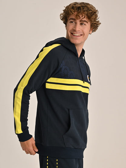 Fenerbahçe Sarı Lacivert Tribün Erkek Sweatshirt