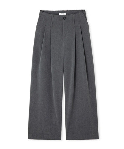 Gri Raw Edge Wide Leg Pantolon Is1260003274005 | Ipekyol