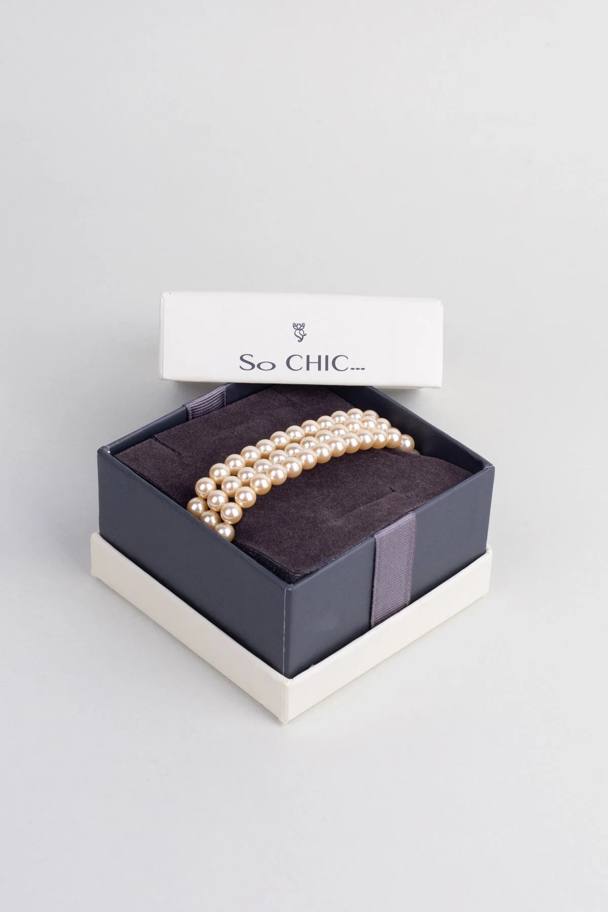 Charlotte 18 Ayar Sarı Altın Kaplama 20 Cm Gümüş Inci Bileklik 1168556244