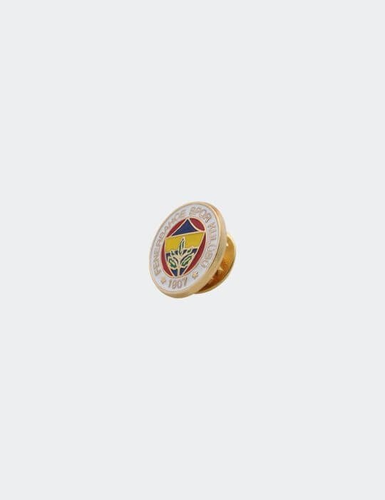 Sarı Fenerbahçe 1,5 Cm Logo Mineli Rozet