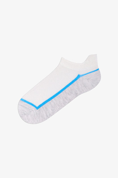 Erkek Çocuk Color Block Sprint 4 'lü Patik Çorap