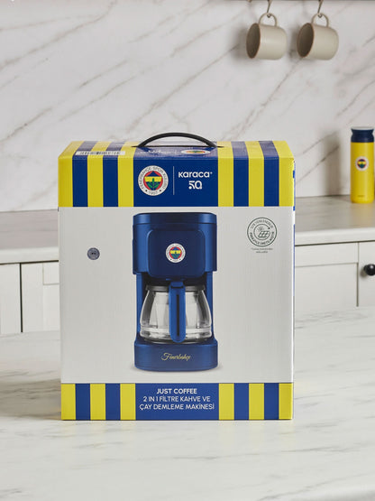 Fenerbahçe X Karaca Just Coffee Aroma 2 In 1 Filtre Kahve Ve Çay Demleme Makinesi