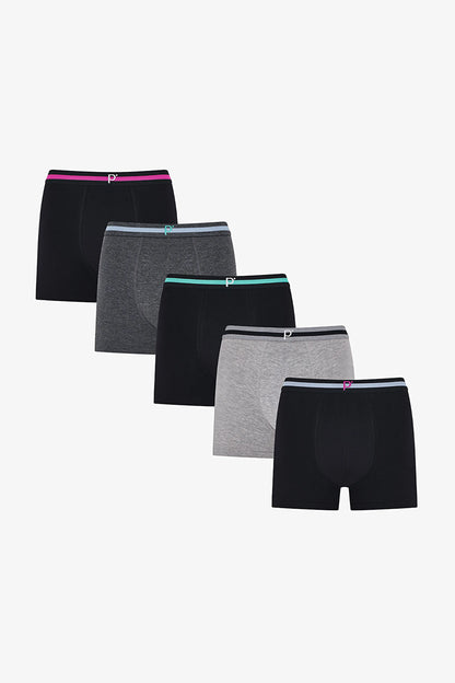 Erkek Renkli Classic Core Çoklu Boxer