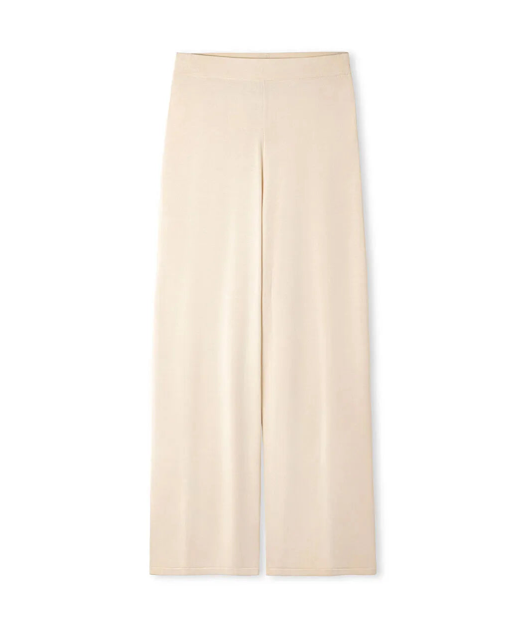 Ekru Wide Leg Triko Pantolon Is1260003159018 | Ipekyol
