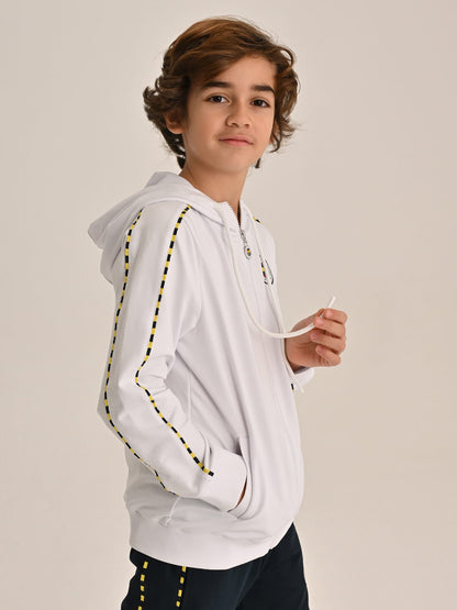Fenerbahçe Beyaz Tribün Basic Çocuk Sweatshirt