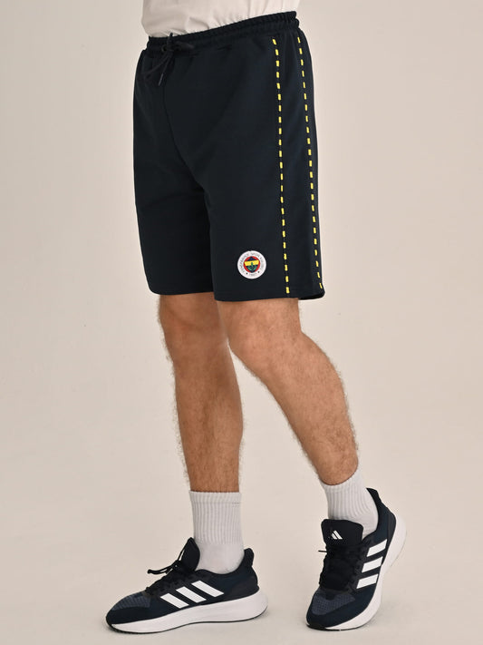 Fenerbahçe Lacivert Tribün Basic Erkek Şort