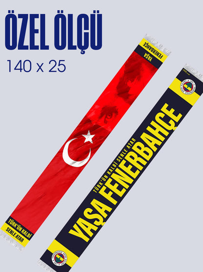 Fenerbahçe Türk'ün Kalbi Senle Atar Unisex Şal