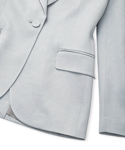 Gri Bel Vurgulu Blazer Is1260106035055 | Ipekyol