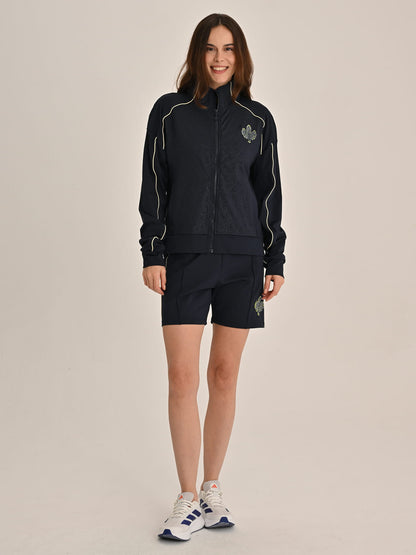 Fenerbahçe Lacivert Tribün Recycled Kadın Oversize Sweatshirt