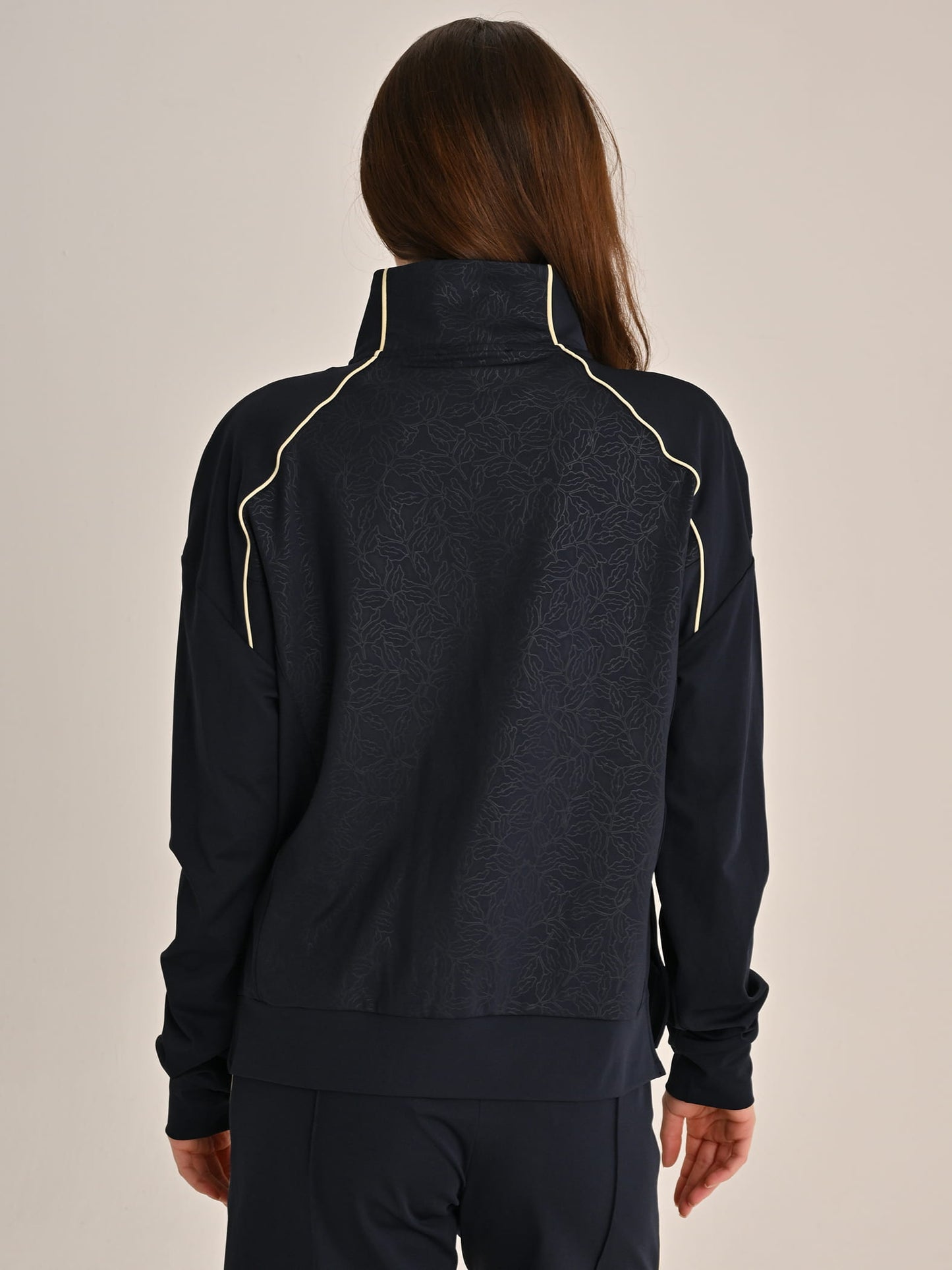 Fenerbahçe Lacivert Tribün Recycled Kadın Oversize Sweatshirt