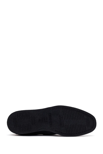Erkek Siyah Deri Klasik Loafer