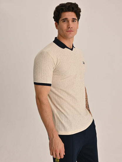 Fenerbahçe Taş Trend Nakış Palamutlu Erkek Polo Tshirt